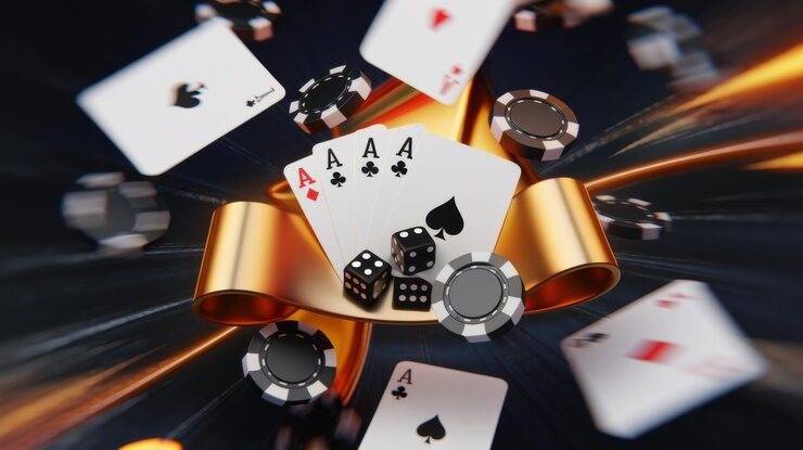 Lightning Dice live dealer studio setup on komengtoto login